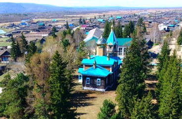 Крестовоздвиженская церковь в селе Захарово